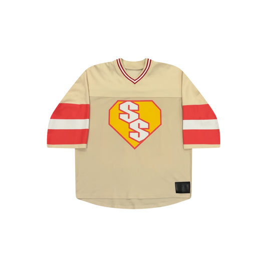 Cream Standout Studio Hockey Jersey