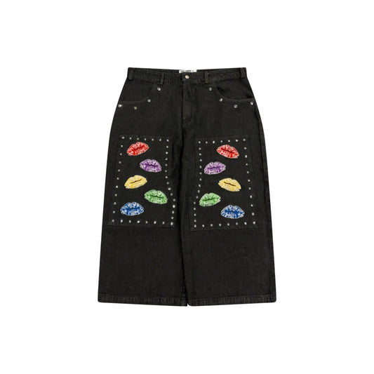 Black 90's Luv Jorts